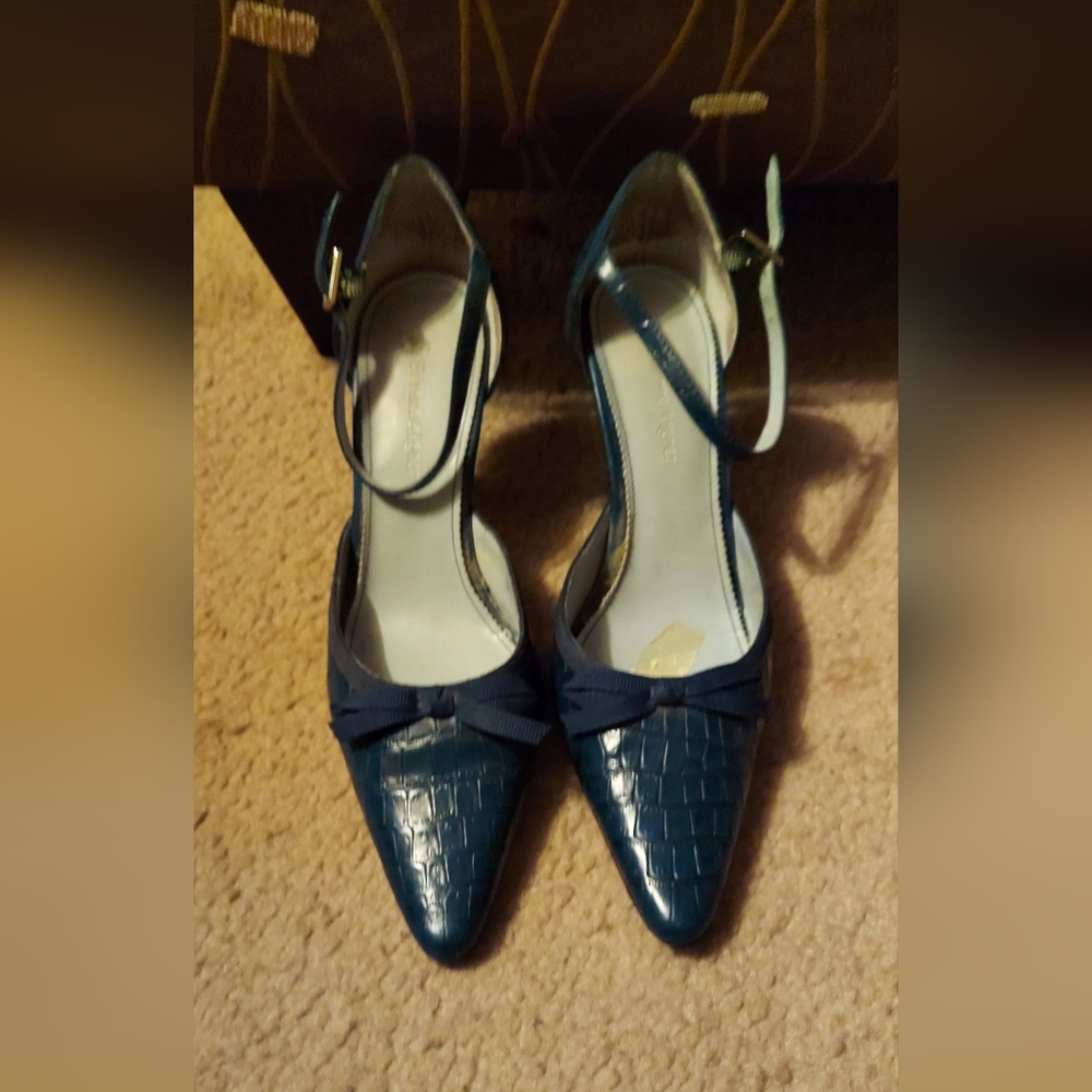 Teal colors heels